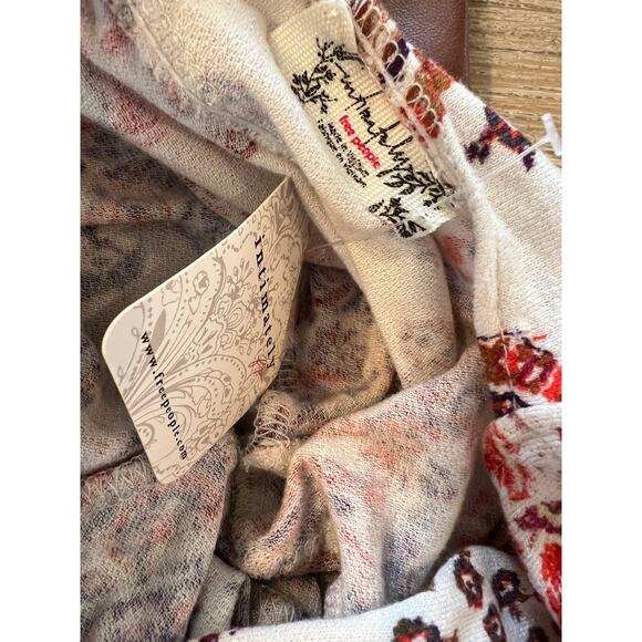 Free People All Dolled Up High Neck Long Sleeve Mini Dress M - Picture 10 of 11